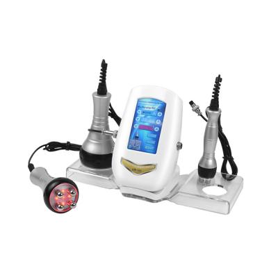 China 2021 Mini Portable 40k Weight Loss Cavitation 3 in 1 RF Radio Frequency Fat Loss Cellulite Removal Body Slimming Machine for sale