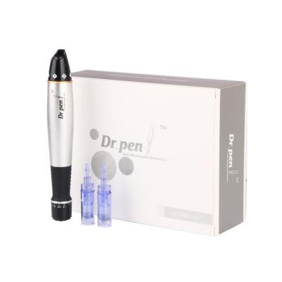 China A1-c dermapen pen skin rejuvenation derma pen wholesale silver cable microneedle dr. for skin rejuvenation for sale