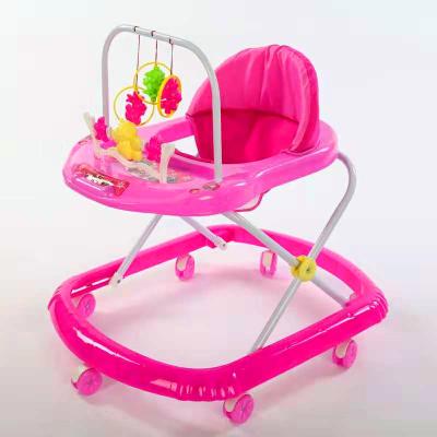 China Cheap Wholesale Cheap Baby Walker Single Round Walker With PU Wheel For Baby Learning Walk for sale