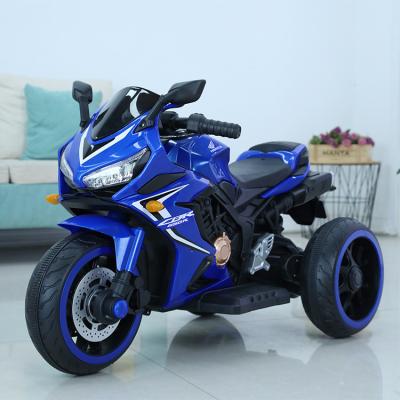 China Ride on Toy Factory Supply New Kids Electric Motorcycle 3 Wheel Rechargeable Motorcycle for Child to Drive for sale