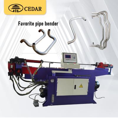 China cedar SB-38NC Single Head CE Certificate Pipe Bending Machine Semi Hydraulic Pipe Tube Bending Machine for sale