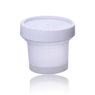 China 100ml empty plastic pp lotion jar,diy sample container,airtight food grade ice cream boxes for sale