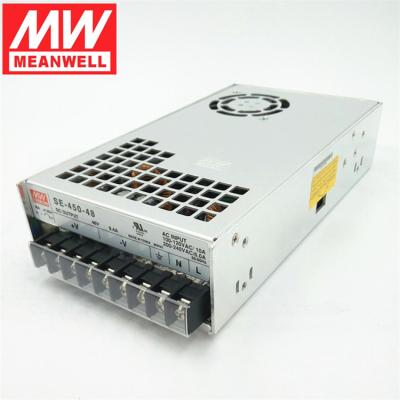 China 450W 48V 9.4A Meanwell SE-450-48 48V SMPS Switching Power Supply 225*124*50mm (L*W*H) for sale