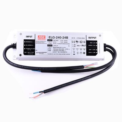 China Meanwell ELG-240-24B 24VDC 240W Power Dimmable LED Driver ELG-240-24B for sale