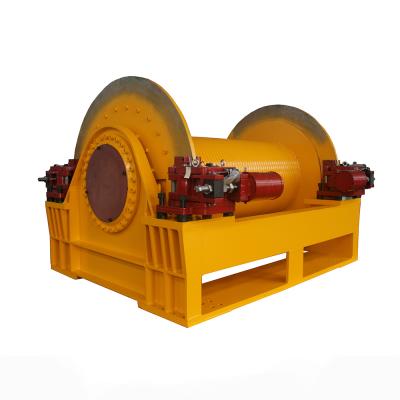 China Boat and Deck Machinery Series High Capacity Marine Drum Electric Winch Planetary Compact IYJ25 for sale