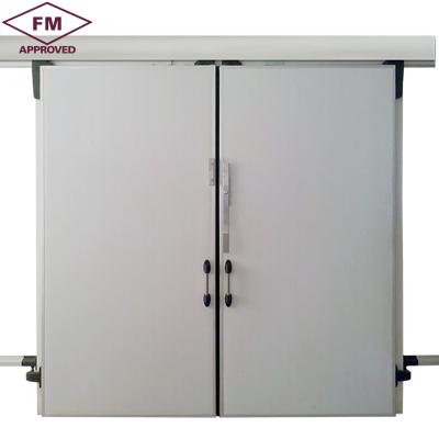 China Customizable size Meat chicken storage sandwitch panel sliding cold storage door for sale