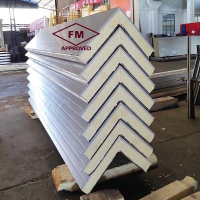 China Customized 50mm 100mm 75mm 120mm 150mm solar thermal insulation pu cold storage room panel for sale