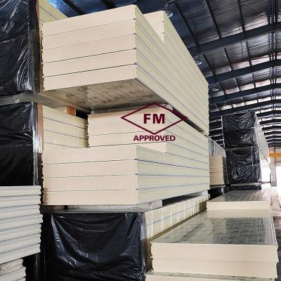 China Factory wholesale 50mm 100mm 120mm 150mm thickness insulation pu panels for cold storage room prices for sale