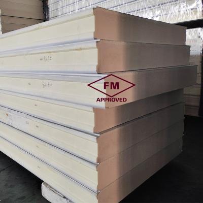 China Factory Price 100mm 120mm 50mm 75mm insulated box pu combination thermal storage cold room panel for sale