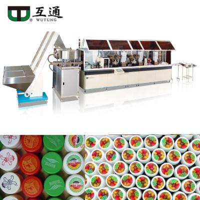 China WUTUNG Factory 1-4 Color Offset Printing Machine Cap Machine UV Print For Logo Caps Beverage Beverage Closure Bottle Vacuum Cup for sale