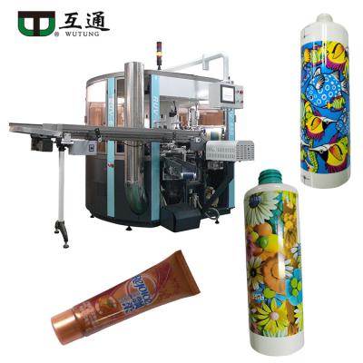 China WUTUNG Factory Multicolor Label Printer Flexo Flexo Printing Machine For Tubes Body Face Hair Cleaning Cosmetic Bottle for sale