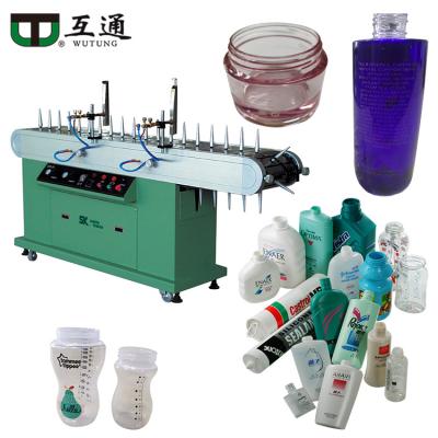 China Factory WUTUNG Silk Screen Pretreatment Machine Printer Flame Treatment Machine Unit System Flame Machine For Bottle Jar Glass Cosmetics for sale