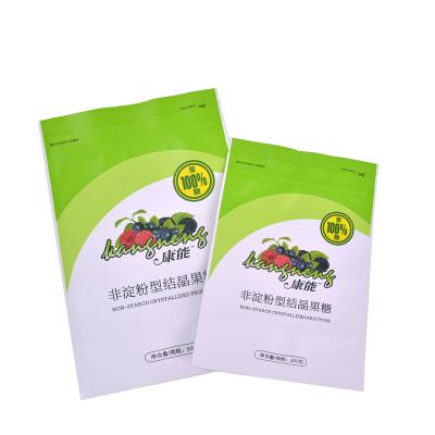 China Factory Custom Color Fructose Plastic Bags Moisture Proof Packaging Food Grade Packing Bag for sale