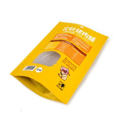 China Customized Wholesale Moisture Proof Stand Up Snacks Packaging Bag Plastic Food Pouch for sale