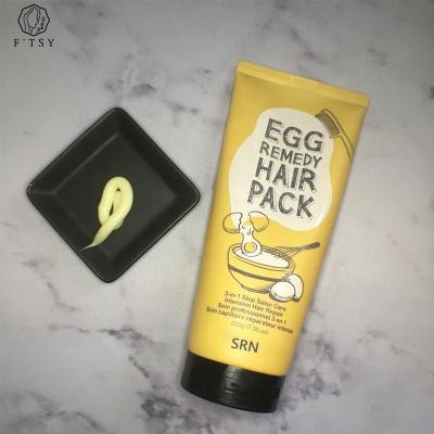 China Hair-Repair Private Label Mayonnaise Organic Vegan Hair Treatment Egg Deep Hydration Soft Nourishing Mask for sale