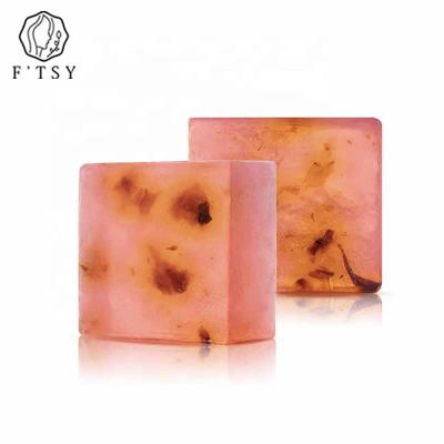 China Private Label Natural Vegan Rose Yoni Feminine Bar Soap For Area Base Cleansing Non-irritating Intimate Care for sale