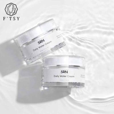 China Natural Vegan Moisturizer Private Label Moisturizing Whitening Water Face Cream For Skin Care for sale