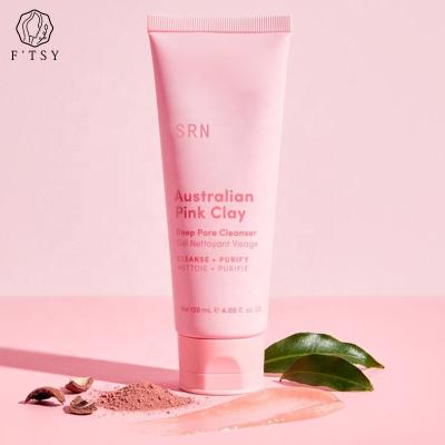 China Private Label Moisturizer Nourishing Deep Pore Cleanser Australian Facial Pink Clay Mask For Face Care for sale