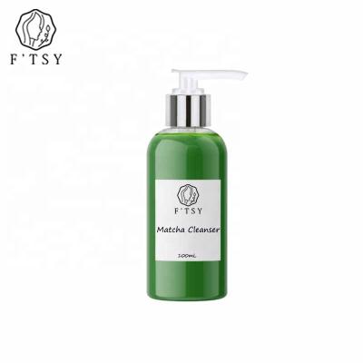 China Private Label Vegan Moisturizer Hydrating Hydrating Matcha Nourishing Facial Cleanser For Skin Care for sale