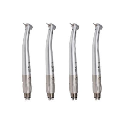 China hot sale 1.59-1.6mm LED high speed dental handpiece high speed turbine push button and ceramic cartridge for sale