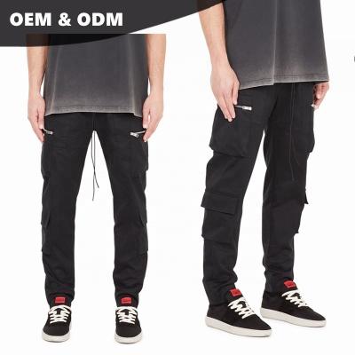 China New High Quality New Designer OEM Boys Stylish Cargo Pants Slim Fit Mens Cargo Pants for sale