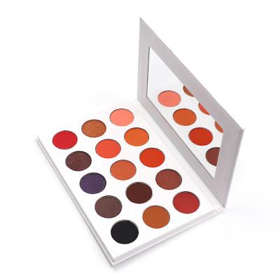 China 2021 Waterproof Cheap Eyeshadow 15 Color Eyeshadow Palette Custom Private Label for sale