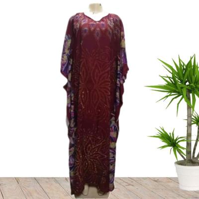 China 2021 New Arrival Anti-wrinkle Plus Size African Clothes Muslim Party Dress For Women Wholesale China for sale