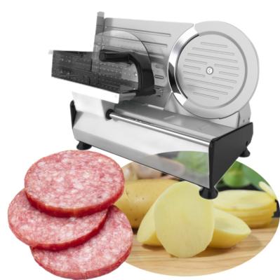 China HOTEL/RESTAURANT/HOUSE Home Use Meat Slicer Lunch Household Hand Bone Cutter Italian Thin Processed Vegetables Meat Slicer Skewering Machine For BBQ for sale