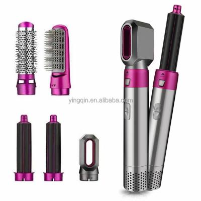 China New Design Multi Ionic Sensor Straightener Top Hair Dryer Set Rotary Women Air Comb Hot Selling 2021 Best Electric Brush for sale