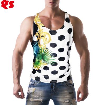 China 2020 New Summer Breathable QUICK DRY Fashion Men's Casual Swim Tank Top for sale