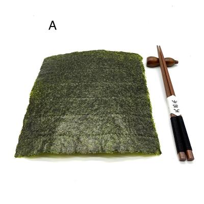 China Gold 100 Sheets Full Sheet Half Dry Sheet Roasted Seaweed Sushi Nori for sale