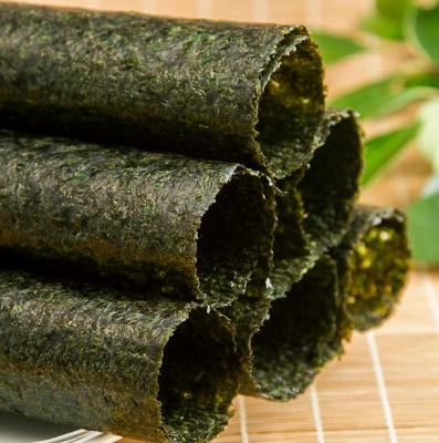 China OEM Cooked Package Roasted Sushi Seaweed Nori Sheets for sale