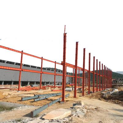 China Chinese Steel Workshop Warehouse Light Gauge Mild Steel Building Materials Steel Structure for sale