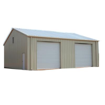 China Modern purlin steel beam side shed z-shape prefab storage shed steel structure warehouse for sale