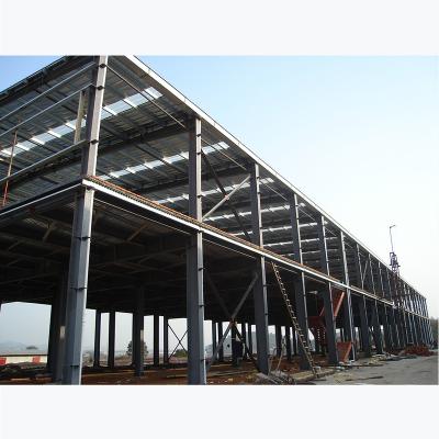 China Industry Steel Welding Workshop Steel Workshop Metal For High Rise Structure Building for sale