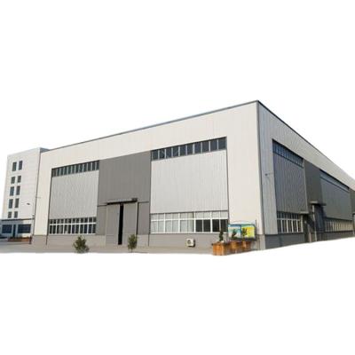 China Modern Fast Build Penthouse High Rise Steel Structure Building Construction Prefab Workshop for sale