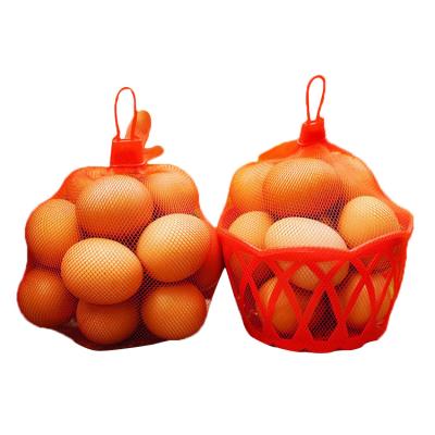 China Cheap Grocery Packing Potato Mesh Bulk Strong Mesh Bag 35cm For Onion for sale