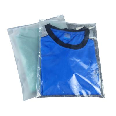 China Shock Resistance Wholesales Kids Underwear Clinic Bags Eco-friendly Ziplock Frosted Bags For Clothing for sale