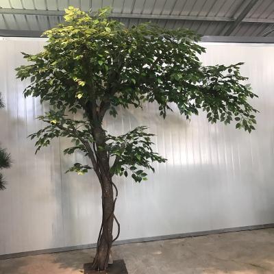 China Indoor High Quality Artificial Plant Decoration Large Banyan Tree For Decoration Artificial Tree for sale