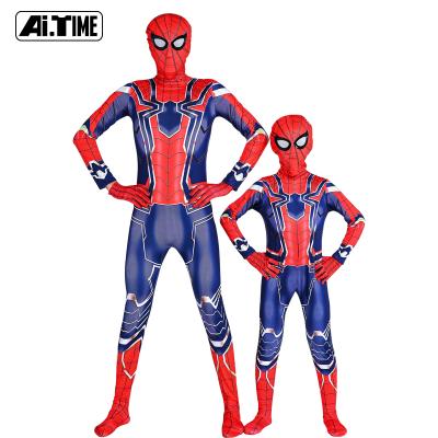 China TV & The Movie Superhero One Piece Parent-child Long Sleeve Suit Children's Cosplay Costume for sale