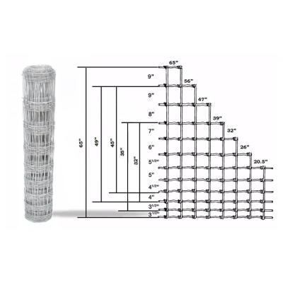 China Easily Assembled High Quality Galvanized Network Fenc Field Fence / Kraal Pasture Fence Prices for sale