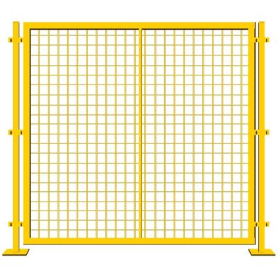 China Easily Assembled Portable Temporary Fence Customization Galvanized Iron Chain Link Panel for sale