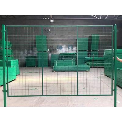 China Easily Assembled Powder Coated Frame Finishing Fencing Trellis Gates Type Steel Wrought Iron Ornamental Fence for sale