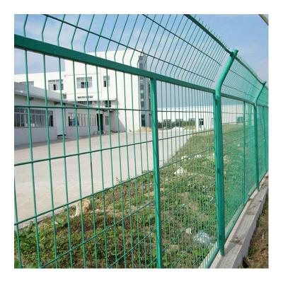 China Easily Assembled High Quality Frame Material PVC Coated Garden House Fence CE Certified Burr Wire Post On Hot Sale for sale