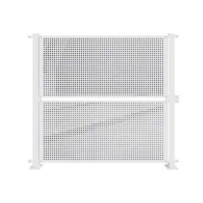 China Easily Assembled Anping Guanan Perforated Net Circle Metal Guardrail Customized Perforated Mesh for sale