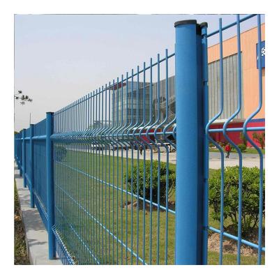 China Bending Column Peach Shaped Triangle Fence Temporary Fencing For Easily Collected Community-RQ for sale