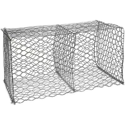 China Gabion china supplier price 3.05mm 2x1x1m gabion mesh/3x1x0.5m gabion baskets size/hexagonal stone gabion wire mesh 8*10cm for sale