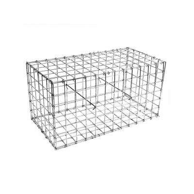 China High Quality Galvanized Gabion Cage Stone Basket Zinc Coated Wire Mesh Netting Iron Net Gabion Box for sale