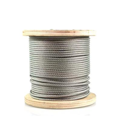 China General Purpose Use High Efficiency 3 Wire Rope Light Stainless Steel Wire Rope for sale