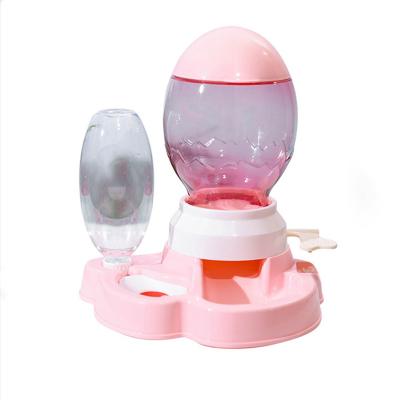 China Amazon Best Selling Automatic Plastic Pet Bowl 650ml Simons Cat Bottle Dog Food 1.7l Automatic Locked Feeder for sale